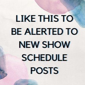 Like This Listing to be Alerted to Weekly Show Schedules